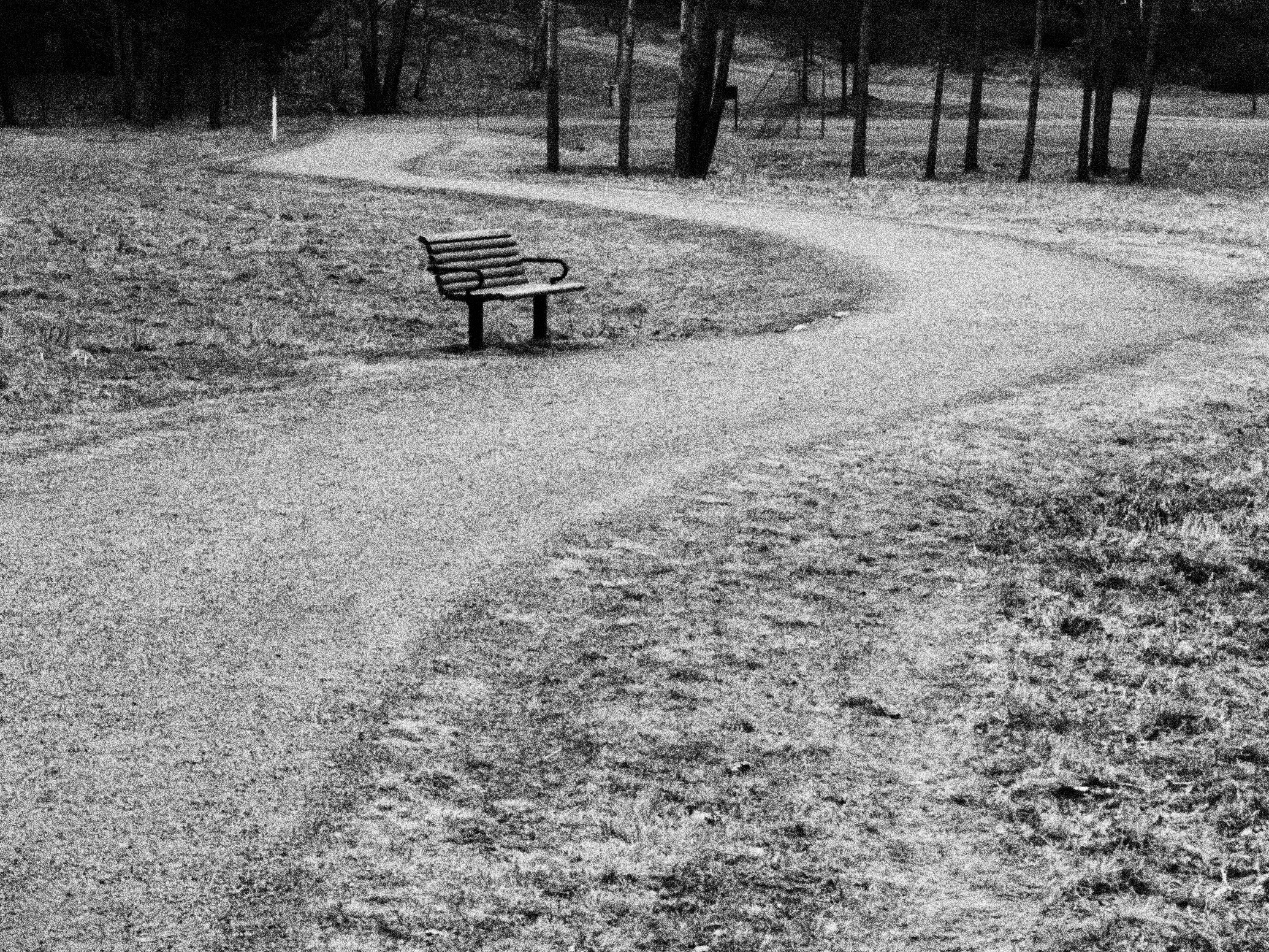Lonely bench.